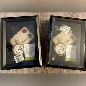 Studio Decor Shadow Box 2 Pack  Black 5x7 Inches